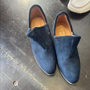 Women's Navy Ankle Booties